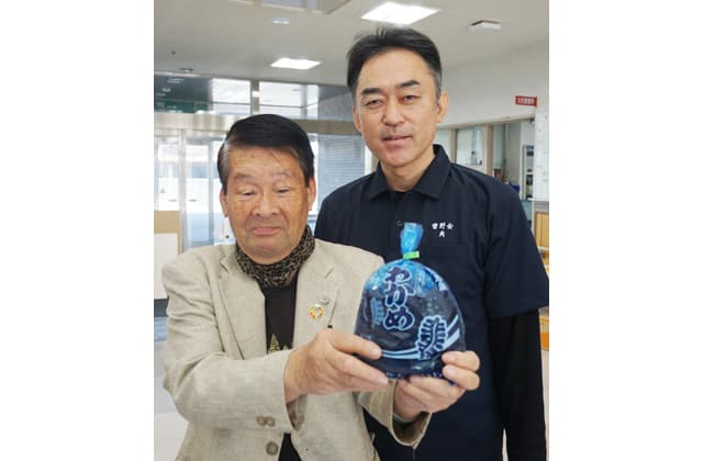 震災から続く交流 南三陸町のわかめ寄贈