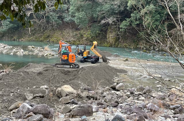 清流復活につながるか 愛知川上流