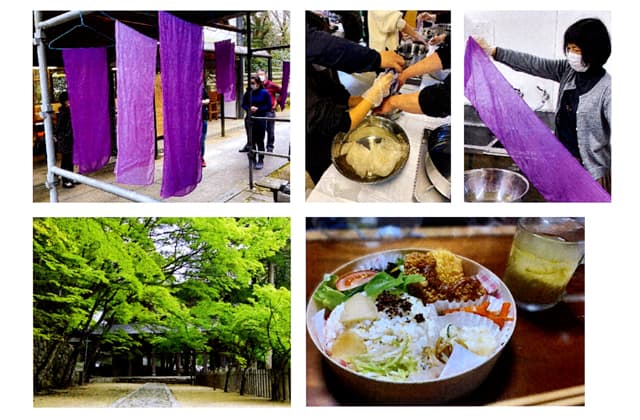 新緑の永源寺紫根染め体験 参加者募集