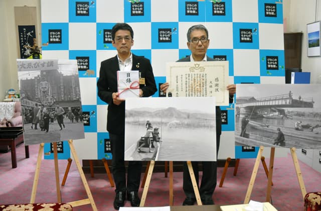 今昔写真約7万2000点寄贈