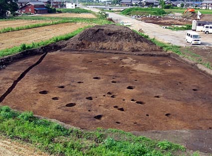 東近江市野村町の「金貝遺跡」県指定文化財に登録