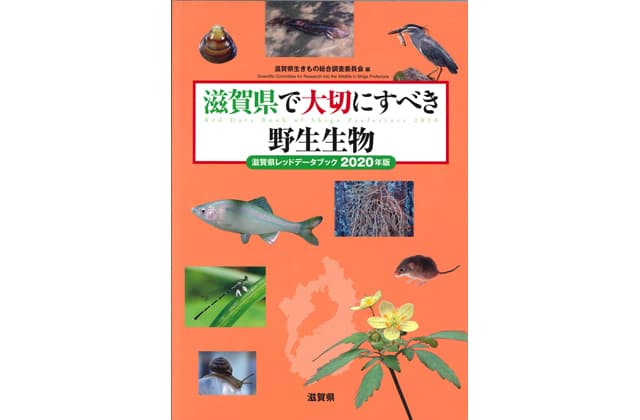 「滋賀県で大切にすべき野生生物」2020年版発刊