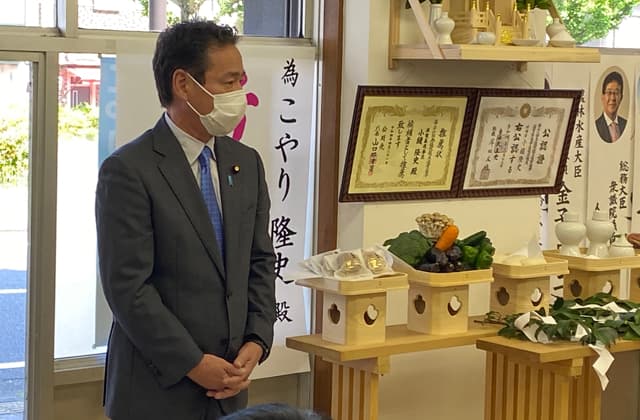 参院選 小鑓氏事務所選挙戦へ着々