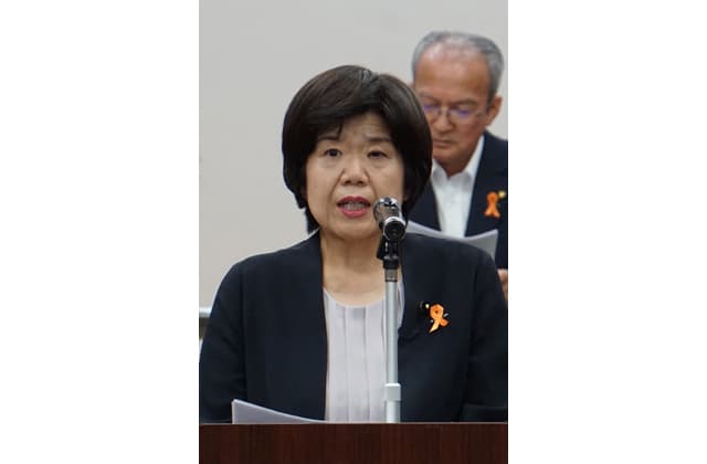 公明党県本部 新代表に清水ひとみ氏