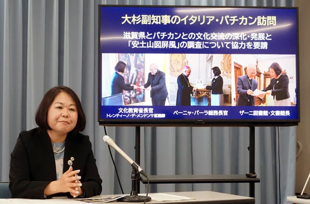 「『安土山図屏風』探索はセミナリヨがカギ」