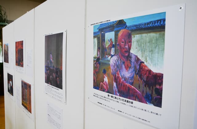 高校生が描く「原爆の絵」被爆者から聞き取り制作