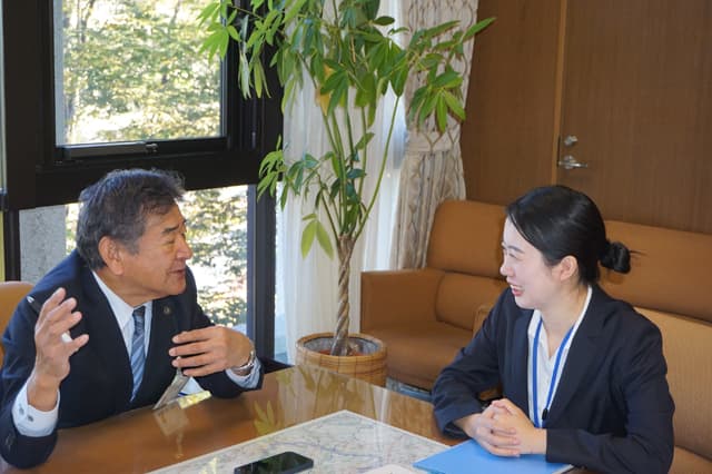 常徳市研修生の肖さん「友好の架け橋に」