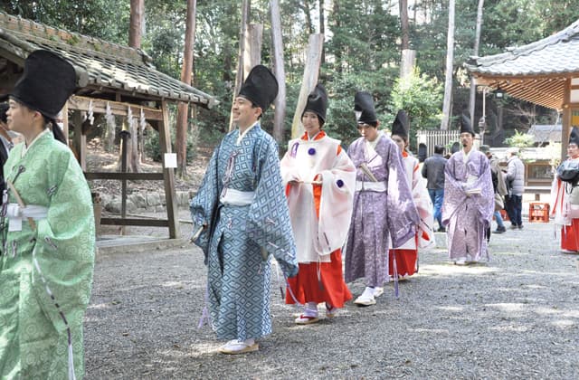 源義経ゆかり「鏡の里元服式」