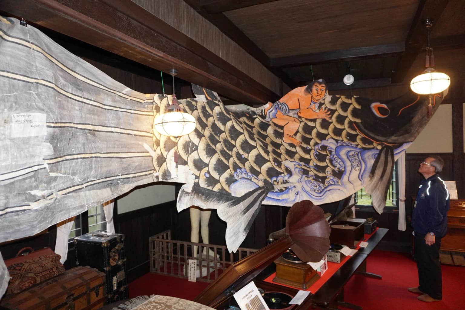 江戸時代の名品など約40組 商人屋敷を彩る武者たち